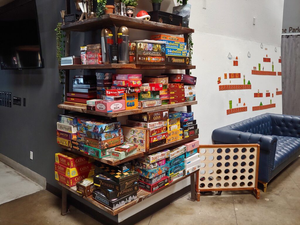 guildhouse san jose boardgame wall